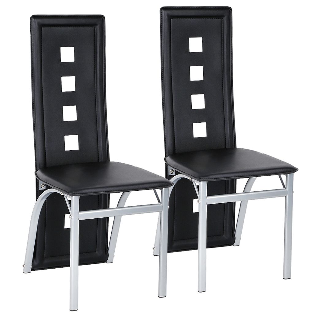 Lot de 2 chaises de salle à manger. Élégante chaise de Image du produit 
