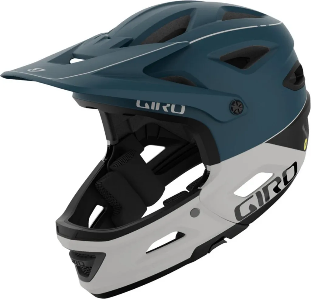 Casque de protection VTT Switchblade MIPS bleu mat idéal Enduro DH