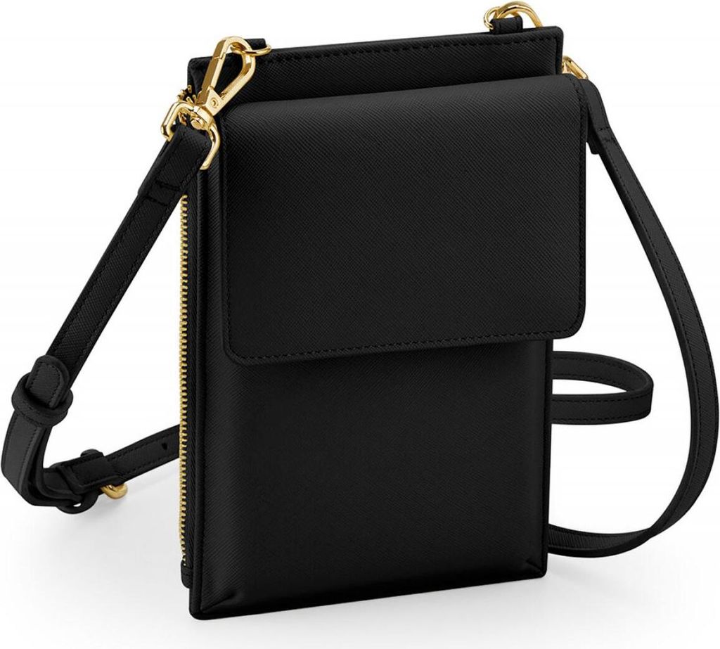 BagBase BG767 | Boutique Phone Carry Case Handytasche - Farbe: Black - Größe: 20 x 13 cm