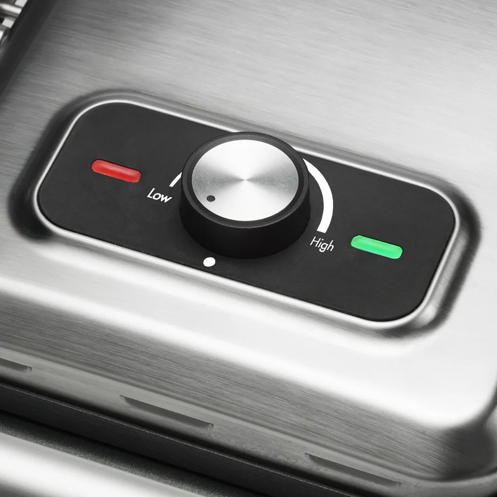 Appareil à Panini et Grill Électrique de Table - Format Compact Inox