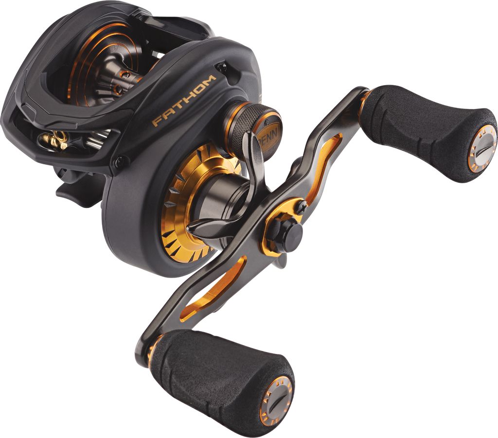 Penn Fathom 200 Low Profile - Linkshand Baitcaster Multirolle