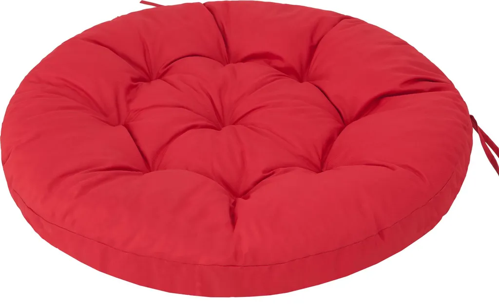 Coussin de Balançoire Suspendue Rouge 92cm pour Nid de Cigogne Extérieur