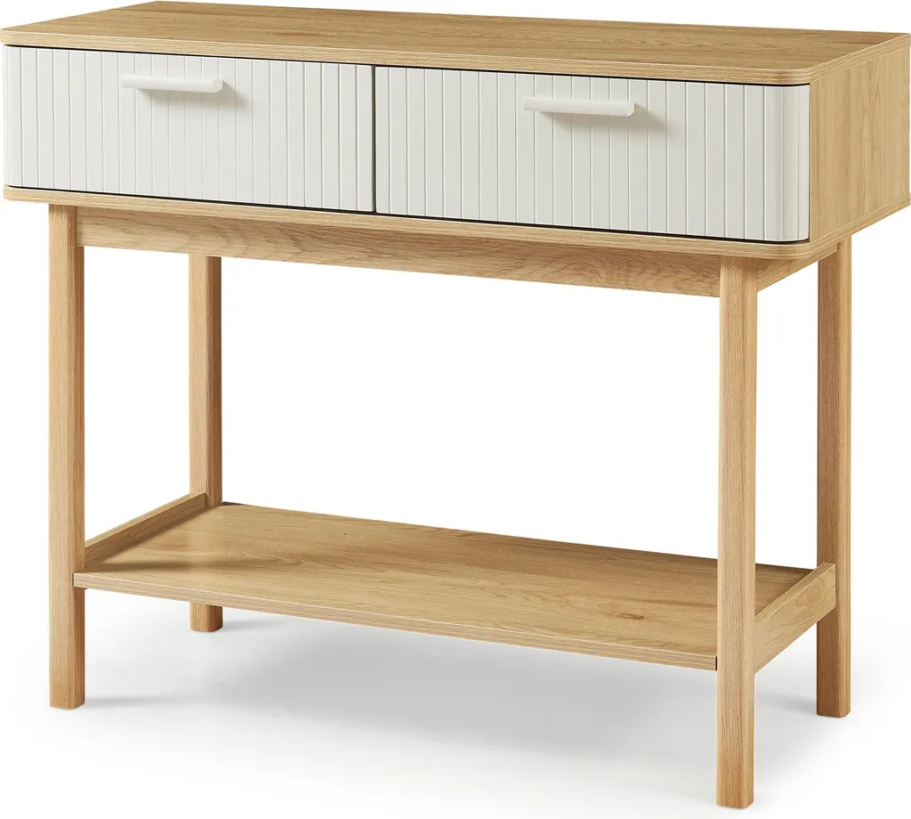 Console de salon Ferrersp 100 cm idéale pour ranger vos accessoires