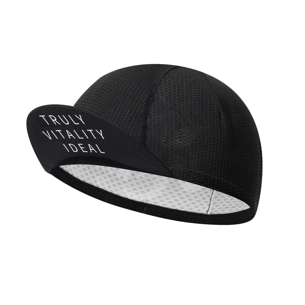 ROCKBROS TVI Radmütze mit Sonnenblende Kappe Basecap Atmungsaktiv Fahrradhat Outdoor-Sports Damen Schwarz