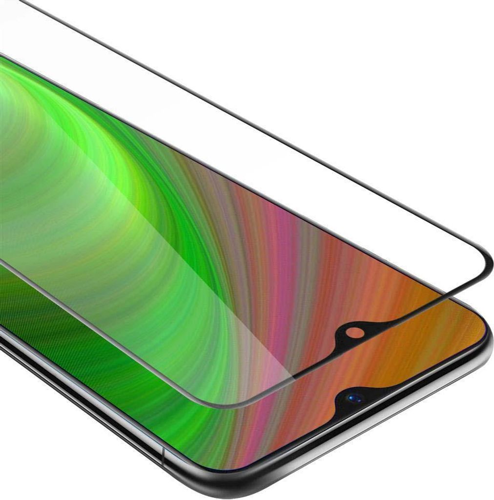 Cadorabo Panzerfolie für OPPO R17 NEO Schutzfolie in Schwarz Vollbild Folie Tempered Display Schutzglas