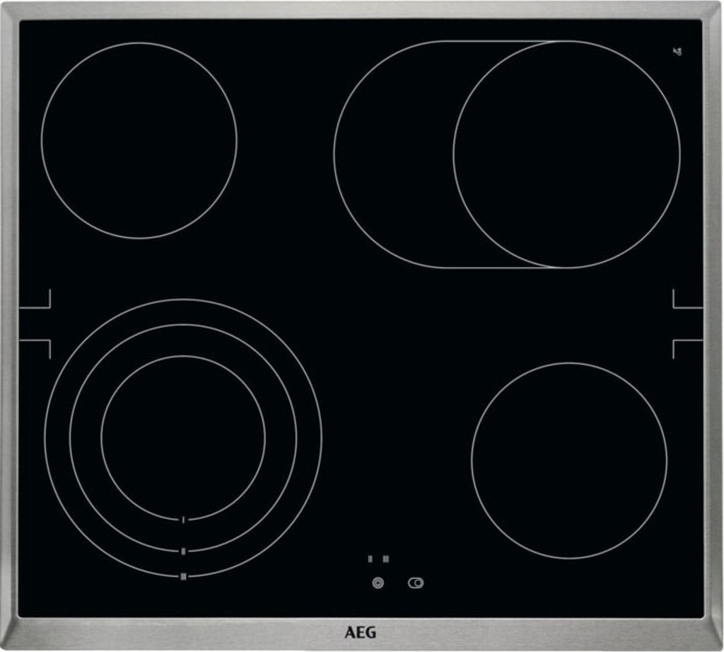 AEG HE604070XB Elektro-Kochfeld 60 cm, schwarz, Produktbild 