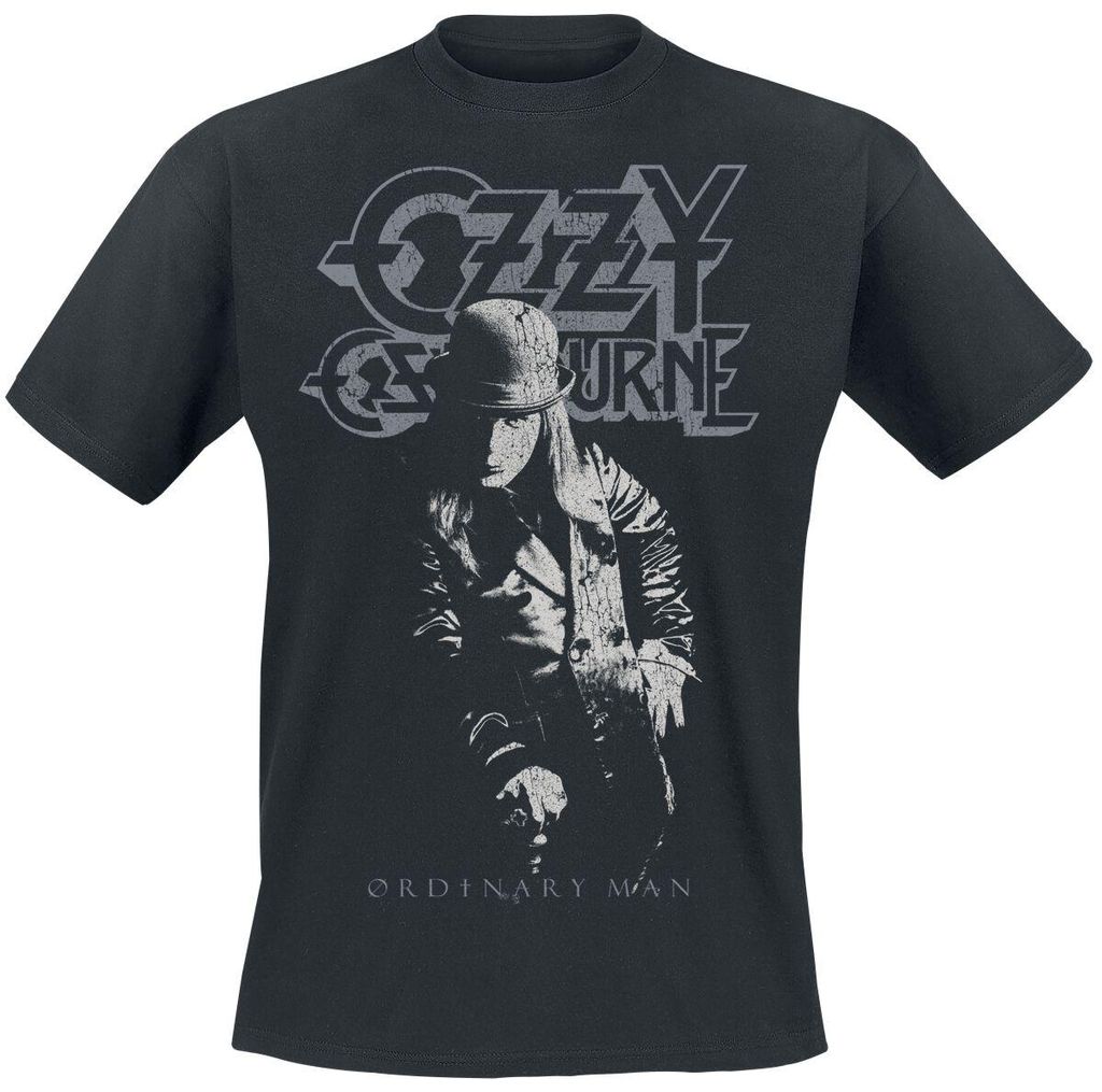 Ozzy Osbourne T-Shirt Herren Ordinary Man Tribute schwarz S
