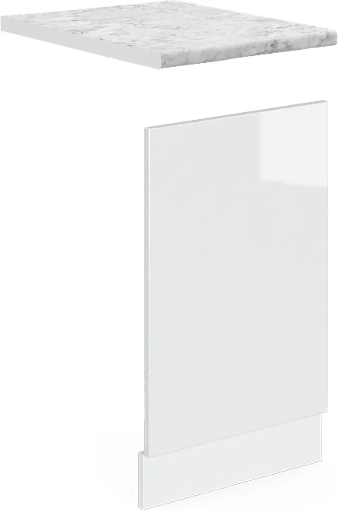 Vicco Pannello Frontale R-Line 45 cm Bianco Lucido - Alta Qualità