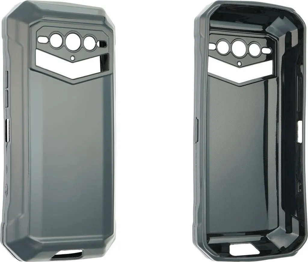 Custodia Professionale Doogee V Max in TPU Nero - Design Ergonomico