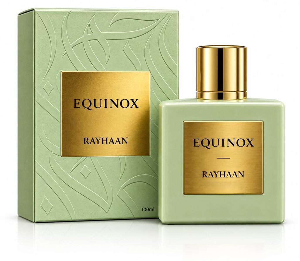 Rayhaan Equinox Eau de Parfum, uniseks, 100 ml Productafbeelding 