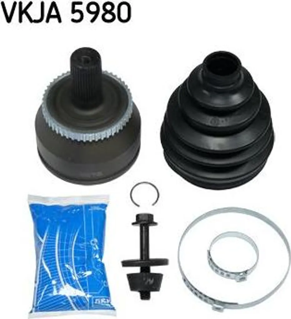 Réparation arbre transmission XC90 avec le kit SKF VKJA5980 complet