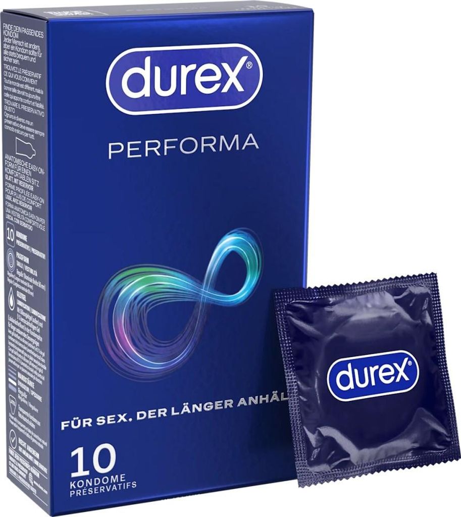 Durex 3306699, Condón para hombre, liso, transparente, de Imagen del producto 