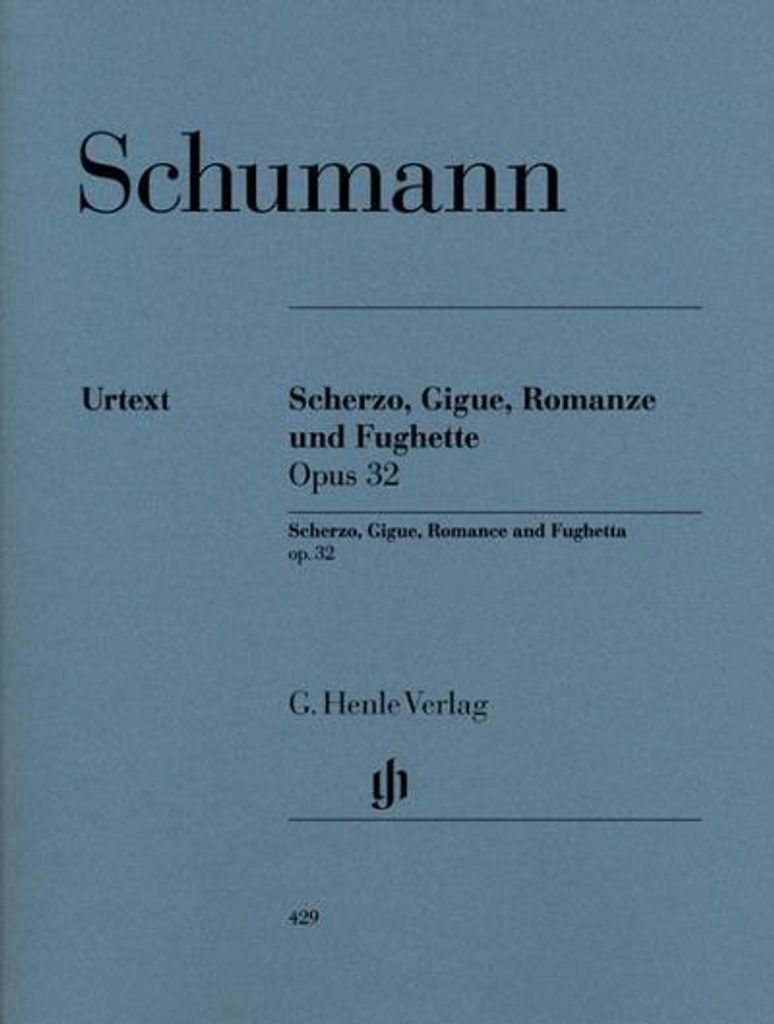 Robert Schumann - Scherzo, Gigue, Romanze und Fughette op. 32