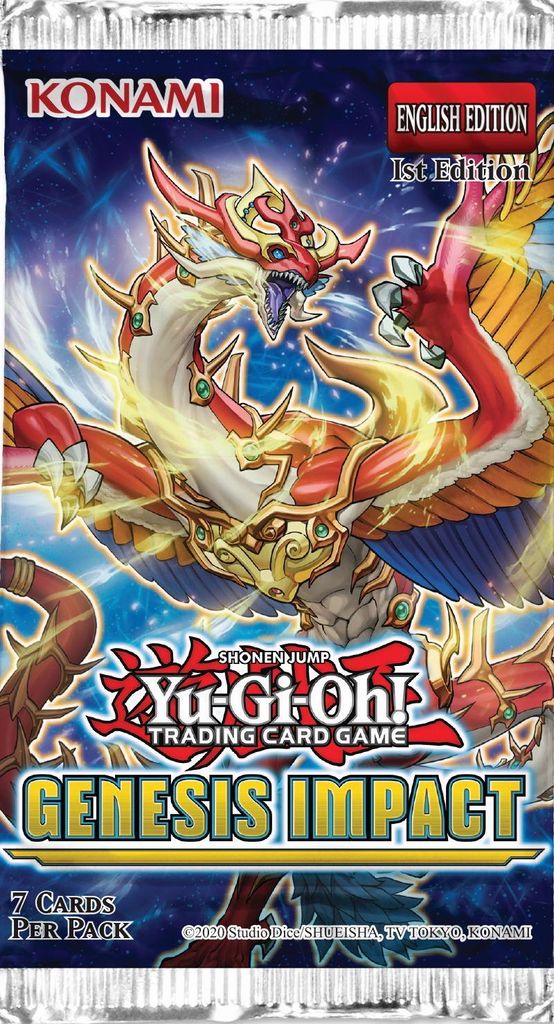 Yu-Gi-Oh! Genesis Impact Booster Pack EN Produktbild 