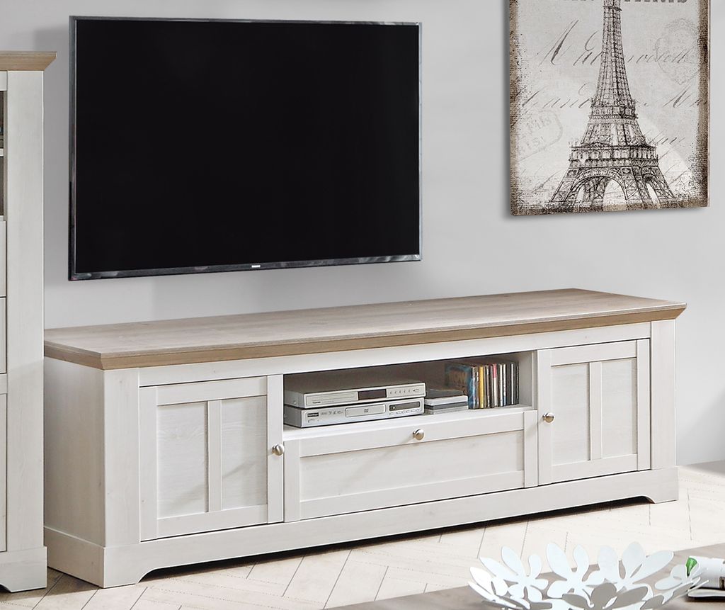 TV-Lowboard HiFi Element Unterschrank Sideboard Fernsehtisch "Indianapolis II"