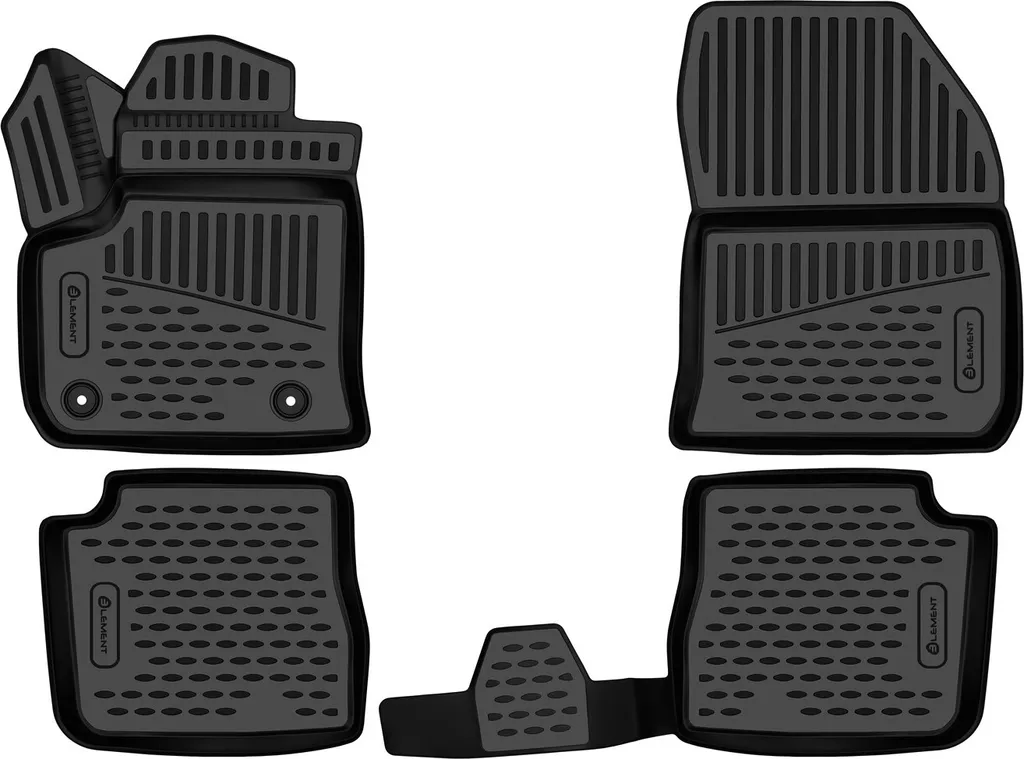 Tappetini ELEMENT 3D per CITROEN C4, 2020->, Berlina, 4 pz.