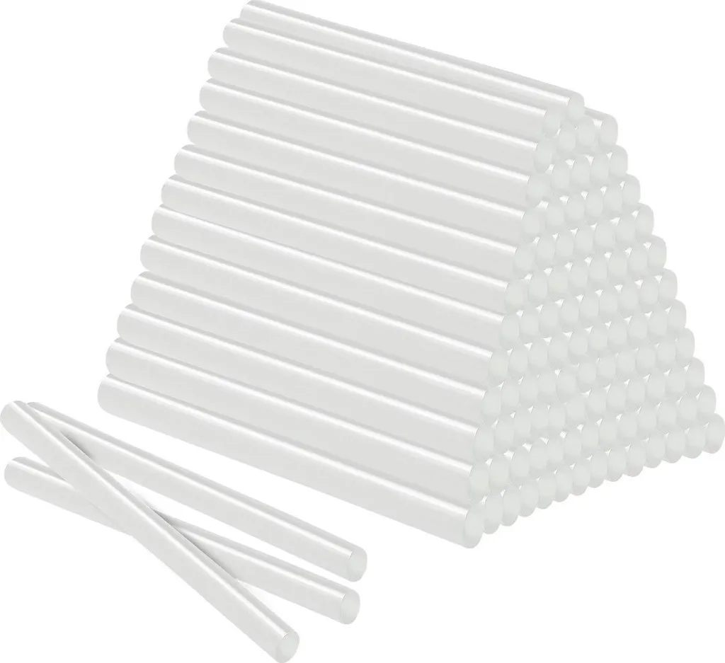 JOIEYOU Bâtons de colle chaude 11mm transparents - Lot de 100 pièces