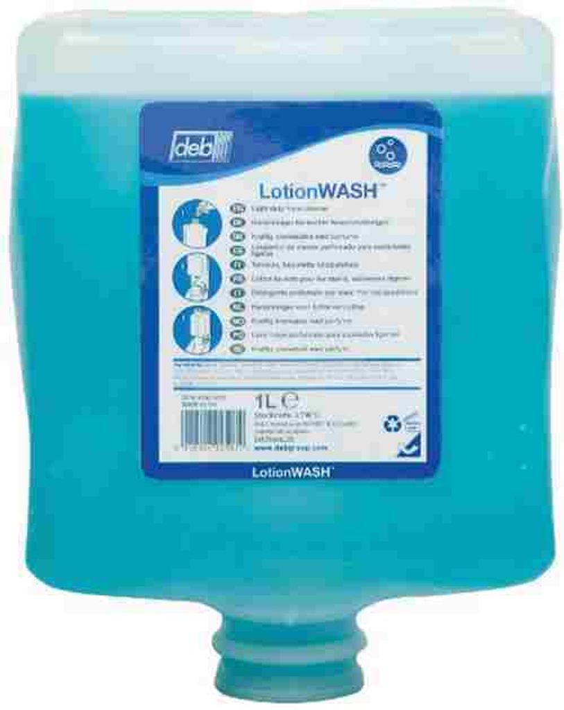 DEB Lotion Wash Reinigungslotion - 1 Liter Kartusche