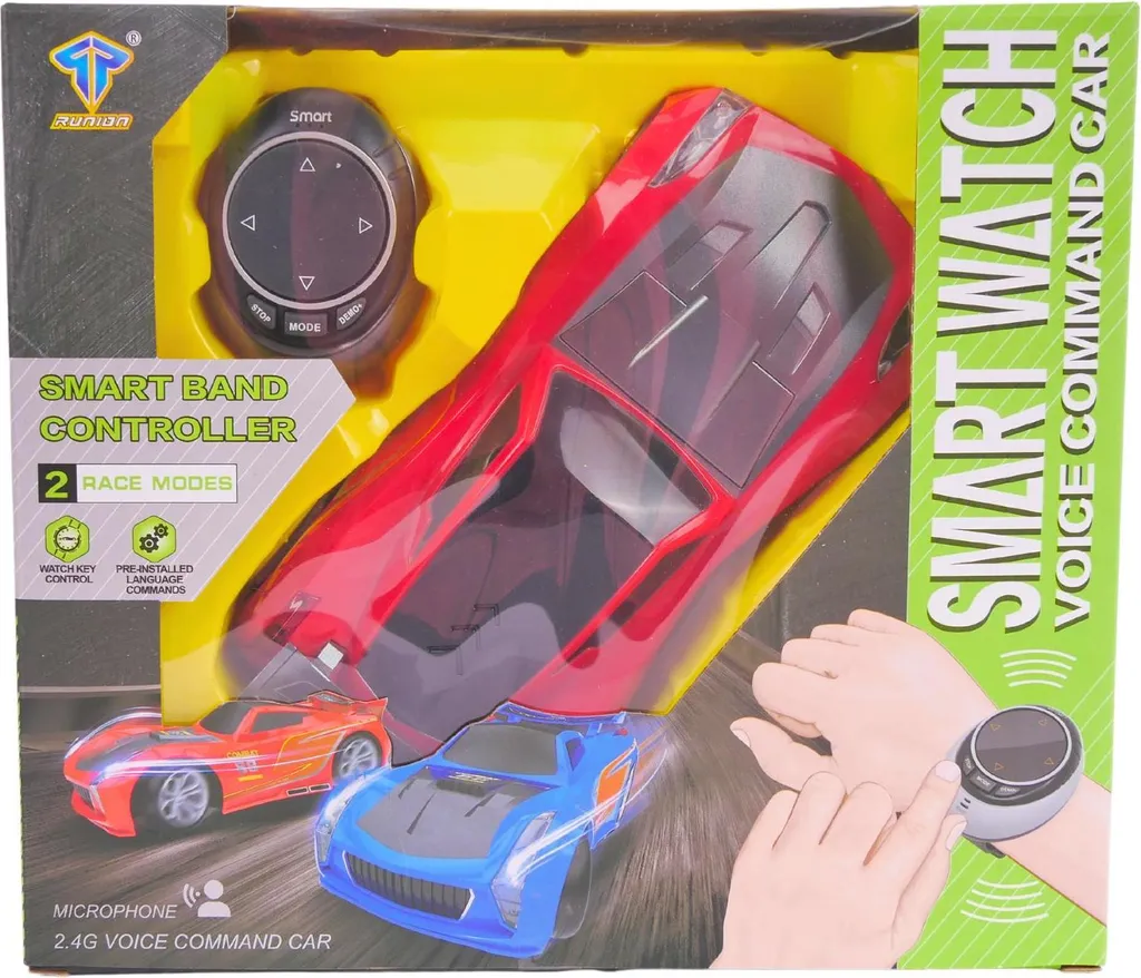 Voiture Télécommandée Sans Piles avec Charge USB et Commande Voix - 10