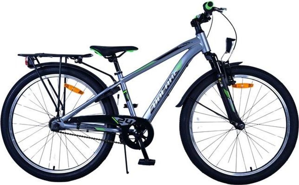 Volare Cross Kinderfahrrad - Jungen - 24 Zoll - Dunkelgrau Produktbild 