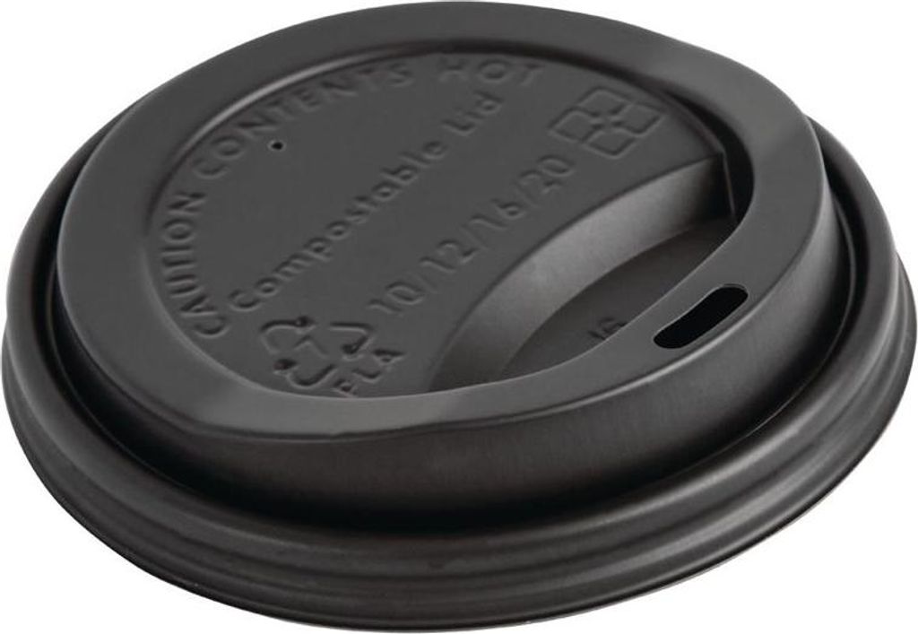 Fiesta Compostable kompostierbarer Deckel für Heißgetränkebecher 34cl 1000er Pack