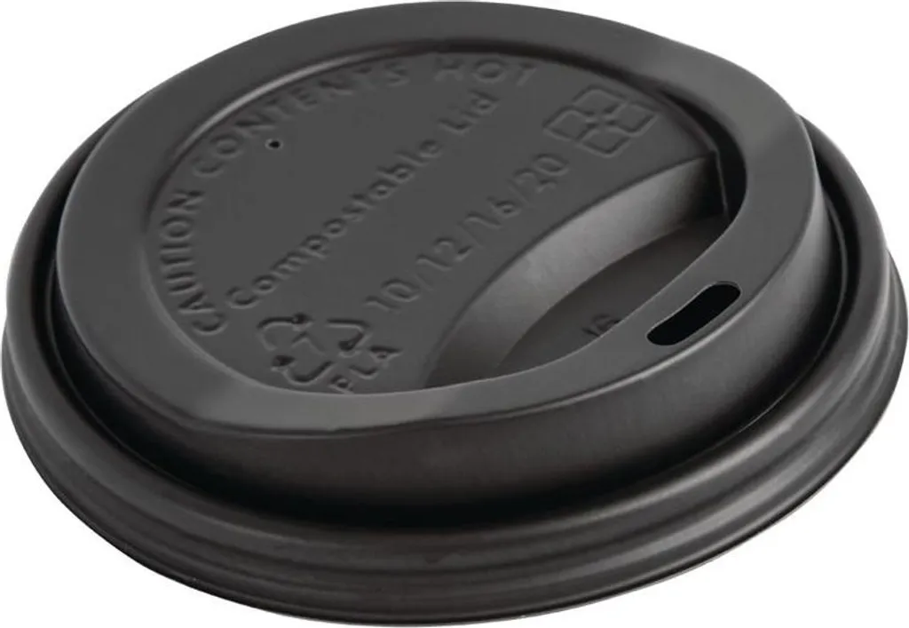 Couvercles gobelets 34 cl anti-fuites et compostables lot de 1000 Fiesta