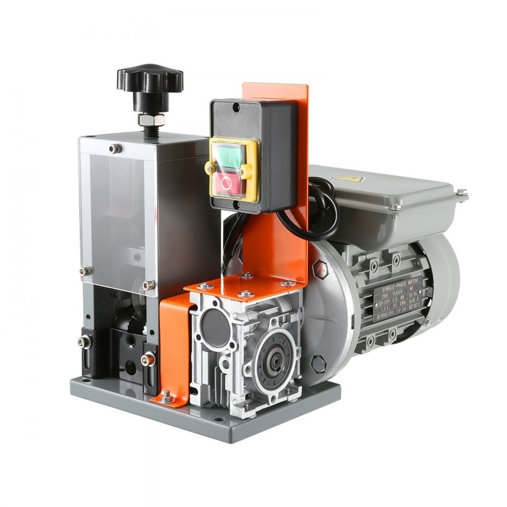 Abisoliermaschine Elektrisch - φ1,5-25mm - Kabelschälmaschine 180W - 18m/min - Abisolierzange - 65-Mn-Federstahl Klinge - Kupferdraht Idealisiert...