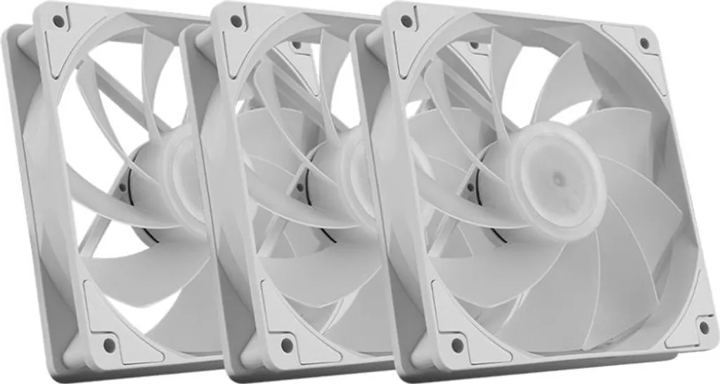 Ventilateur PC 120mm MSI MAG F120 ARGB WHITE x3 pour Setup Gaming Blanc
