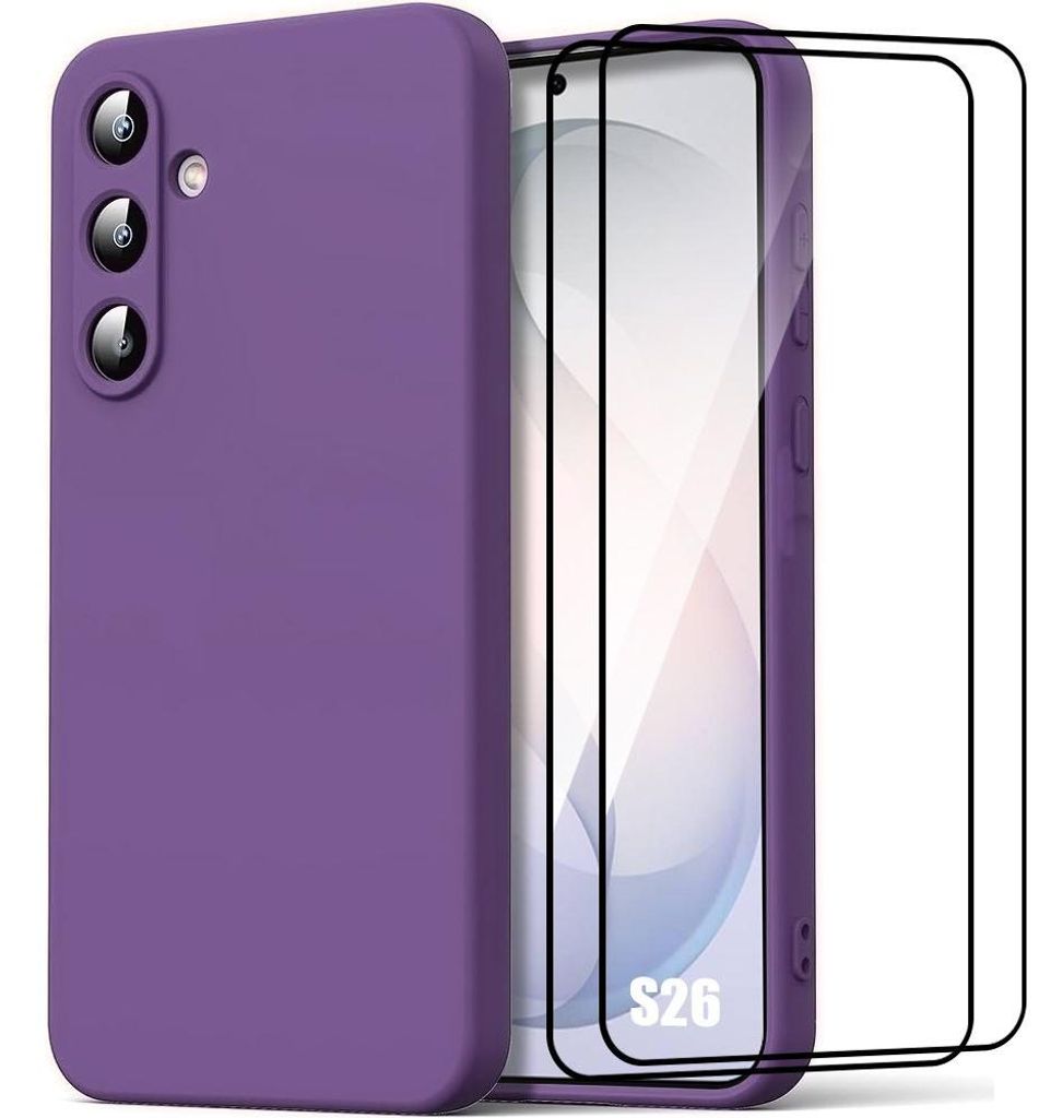 Coque + 2 Verres Trempés pour Samsung Galaxy S26, Image du produit 
