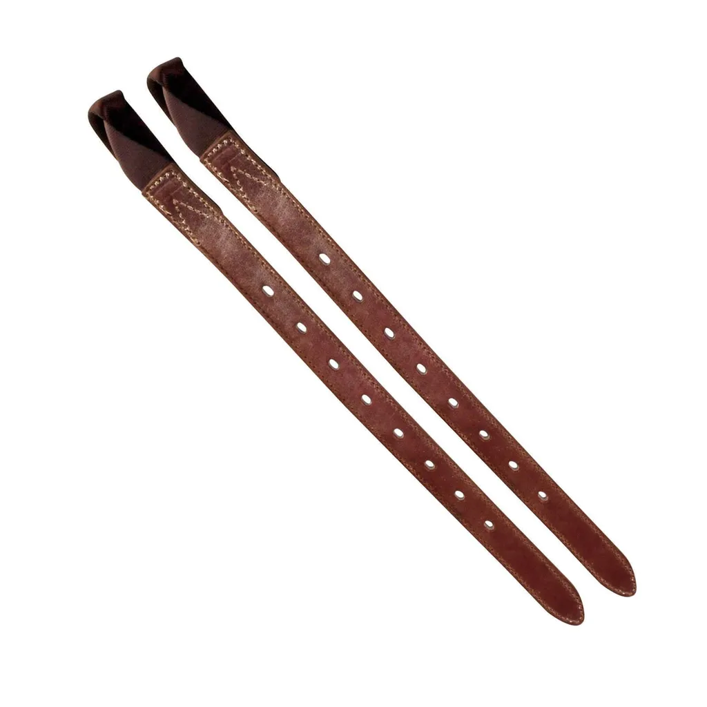 Set Cinghie Quick-Change Pelle Marrone 15"/37,5 cm – Alta Resistenza