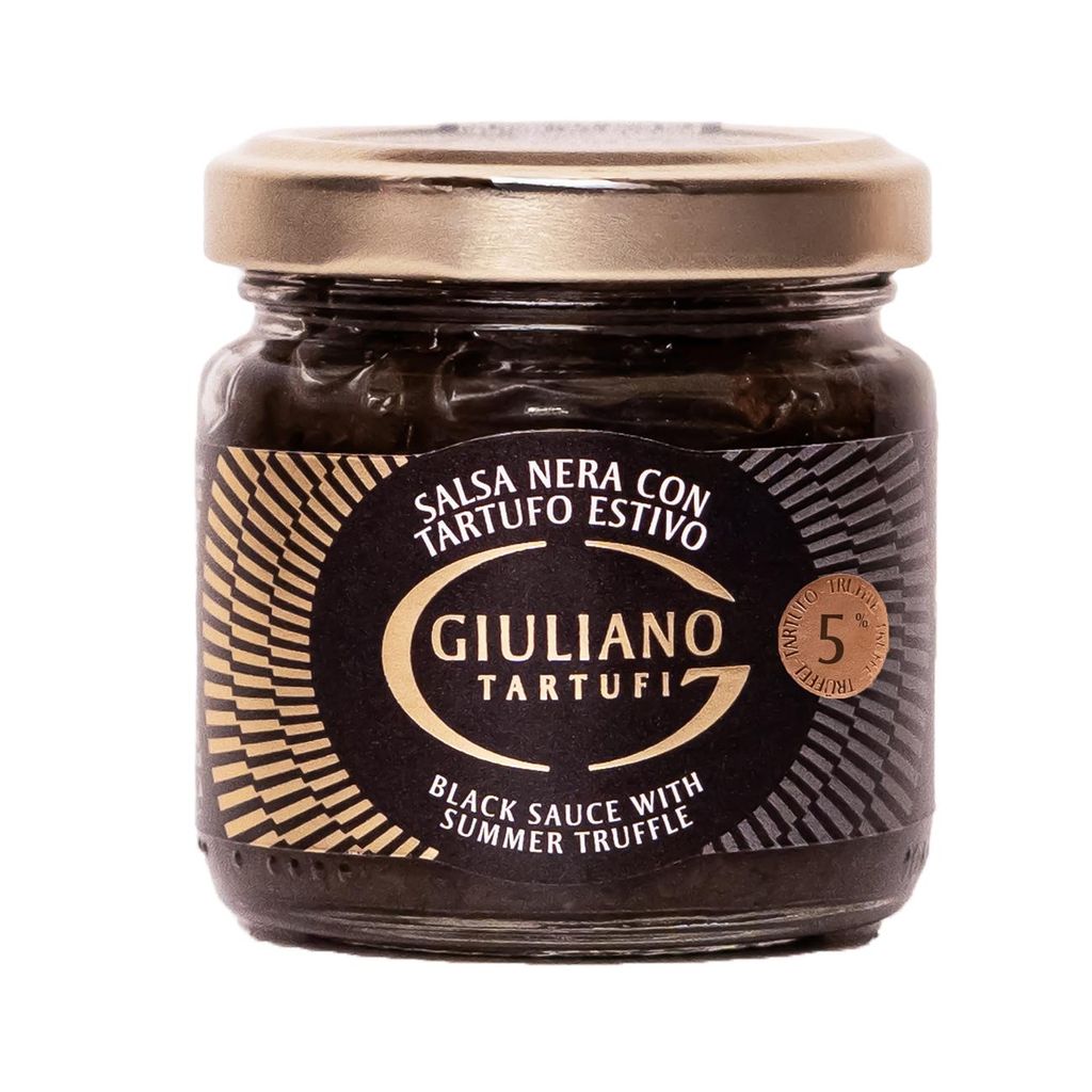 Sauce à la truffe noire avec truffe d'été 5%, 80 g (Salsa Image du produit 