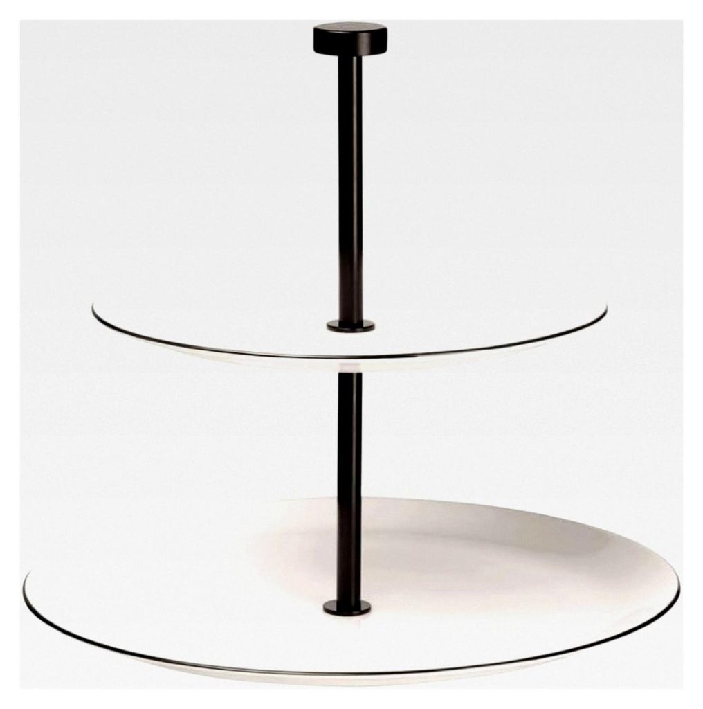 Etagere aus Glas, 23,5 cm
