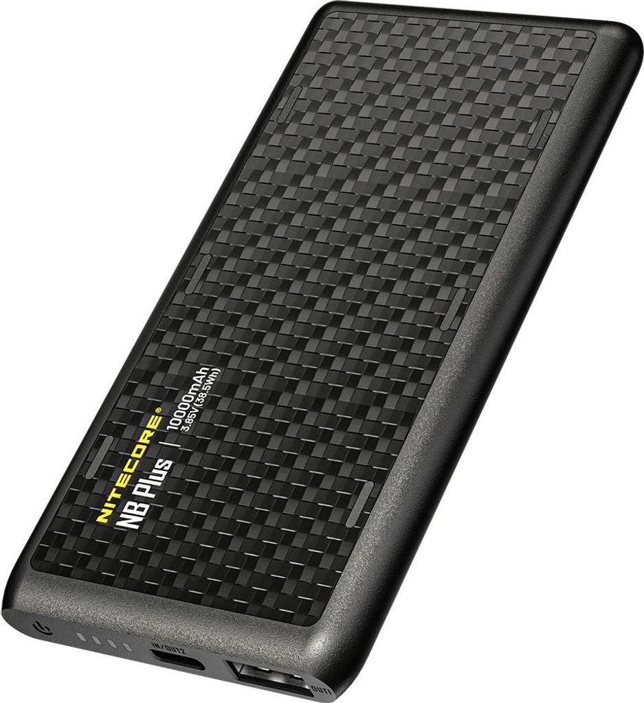 Nitecore NB PLUS, 10000 mAh, Litowo-jonowa (Li-Ion), 3,85 Zdjęcie produktu 