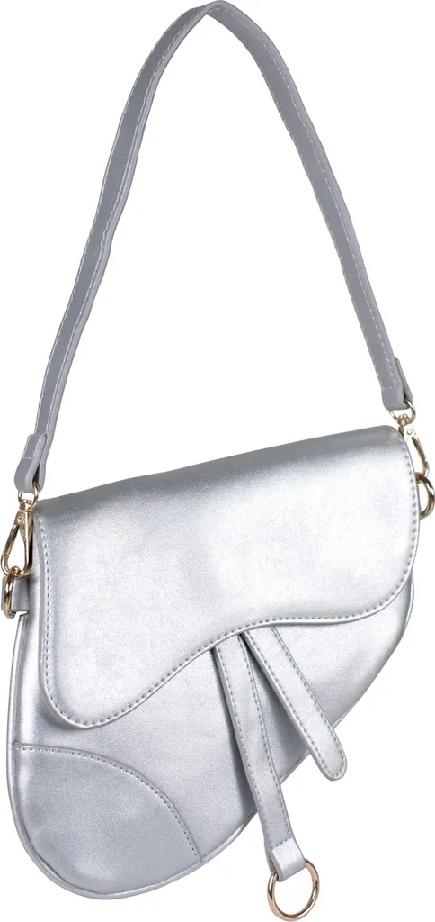 Sac à Main Argenté Gavle Art of Polo - Sac Porté Épaule Tendance Femme