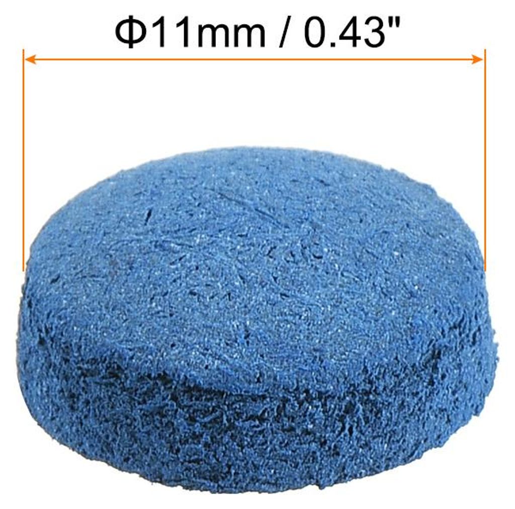 11mm Durchmesser Pool Queue Spitzen, 10er Pack Pool Billard Queue Spitzen Pool Stock Ersatzspitzen Pool Stock Spitzen Snooker Queue Spitzen, Blau