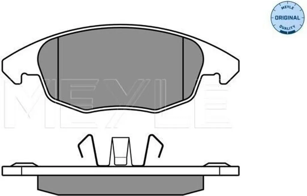 Plaquettes de Frein Avant MEYLE 025 245 3818 pour C4 et Berlingo