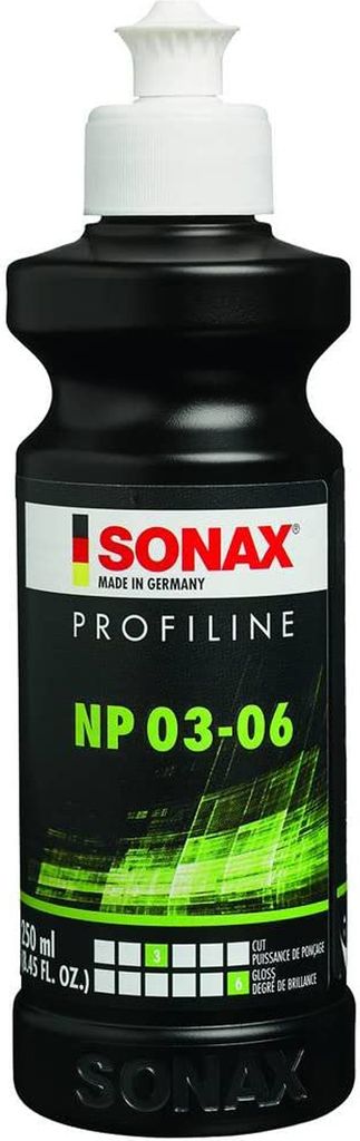 SONAX Profiline Nano Polish NanoPro Silikonfreie Politur 250 ml