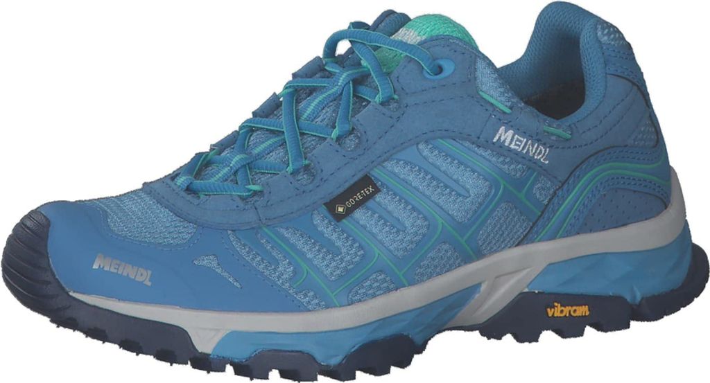 Meindl Finale Lady GTX 4676-18 - Wanderschuhe Outdoor Damen, Blau, textil/leder (velour)