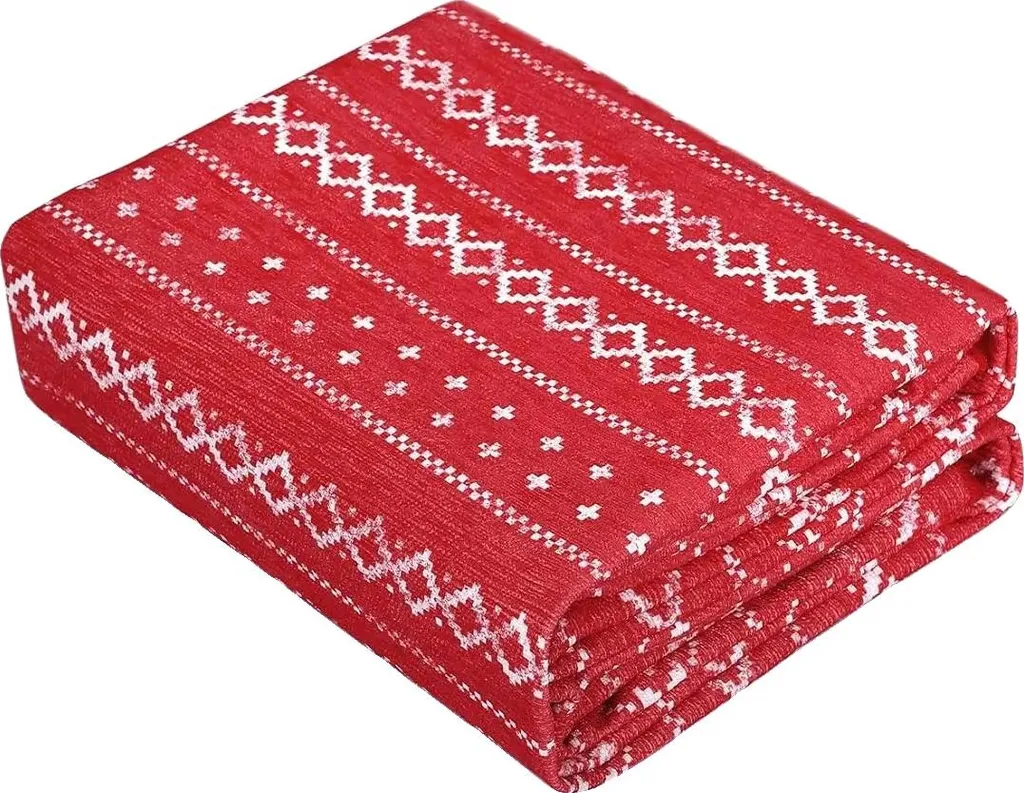 Tapis rouge lavable en machine 60x180cm avec envers antidérapant sécurisé