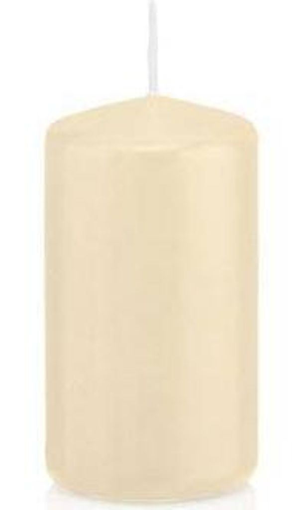 INNA-Glas Wachskerze Maeva, creme, 10cm, Ø 5cm, 23h -  Produktbild 