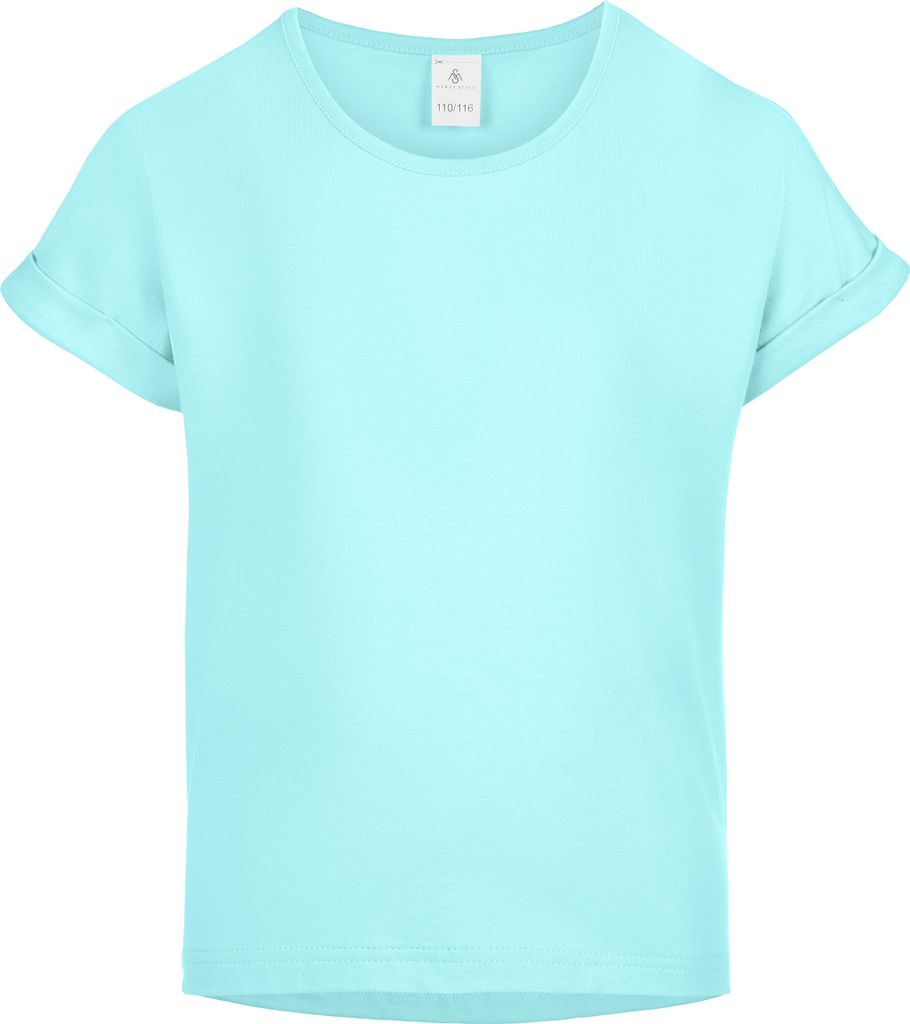 Merry Style T-Shirt für Mädchen aus weicher Baumwolle – Bequeme Mädchenkleidung Gr 152 MS-468