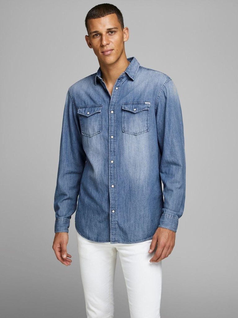 jack and jones camicie uomo jack and jones 12138115 Immagine del prodotto 