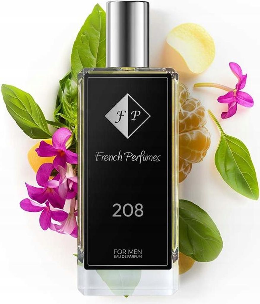 FP French Perfumes | Herrenparfüm Nr. 208 – Fahrenheeiit – 104 ml – 20 % Parfümöl | Aromatisch-Fougère Herrenduft – Elegant, Intensiv &...