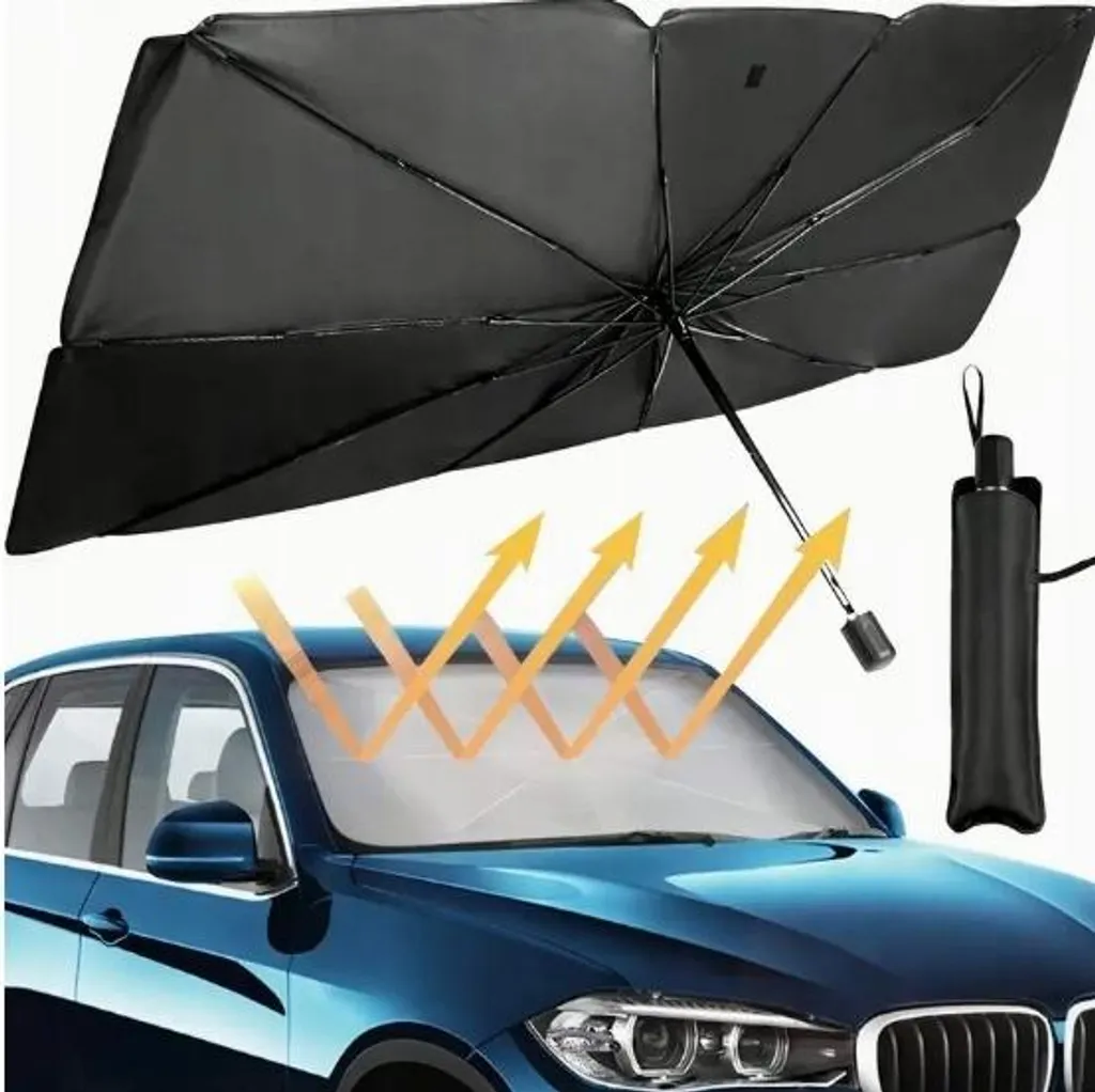 Ombrello Parasole Parabrezza Auto - Schermo Termico Pieghevole Portatile