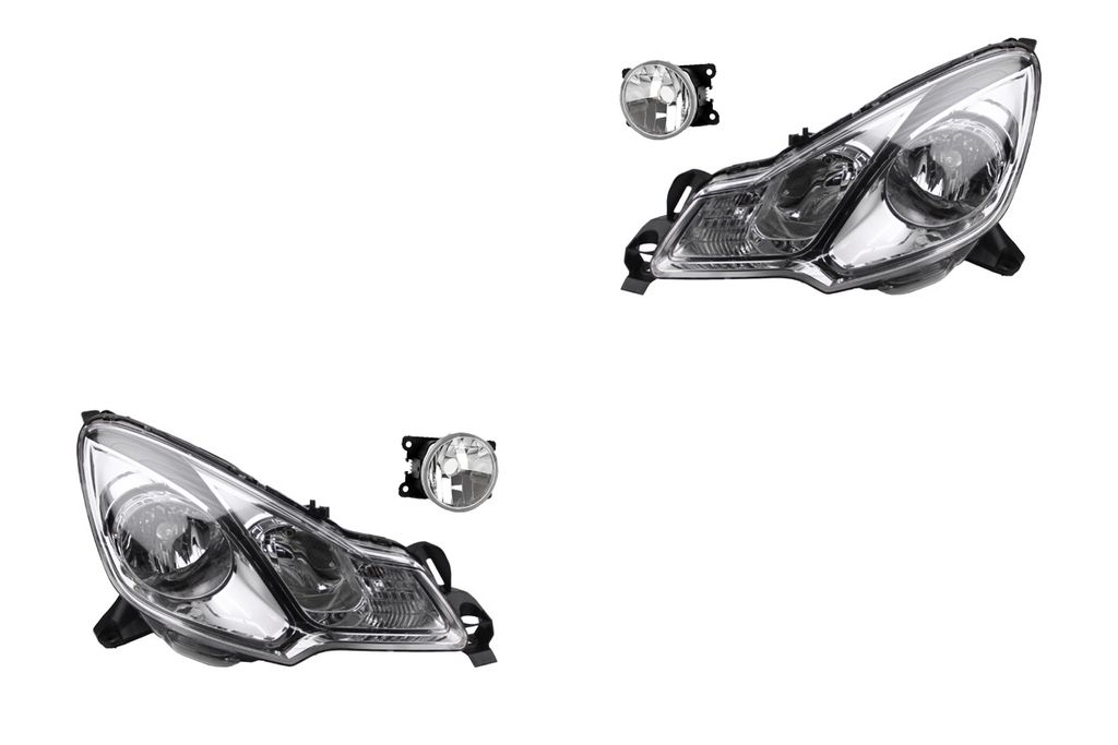 Scheinwerfer Satz passend für Citroen C3 DS3 11/ 2009 - H7 Produktbild 