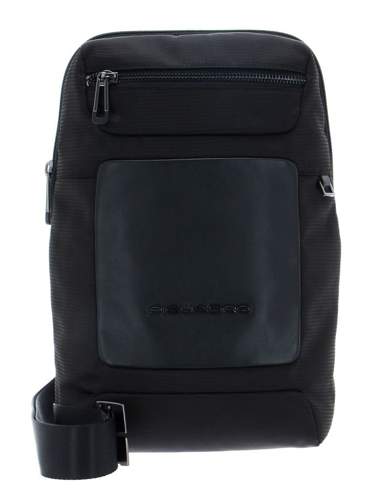 PIQUADRO Borsa a tracolla Macbeth Mono Nero Immagine del prodotto 