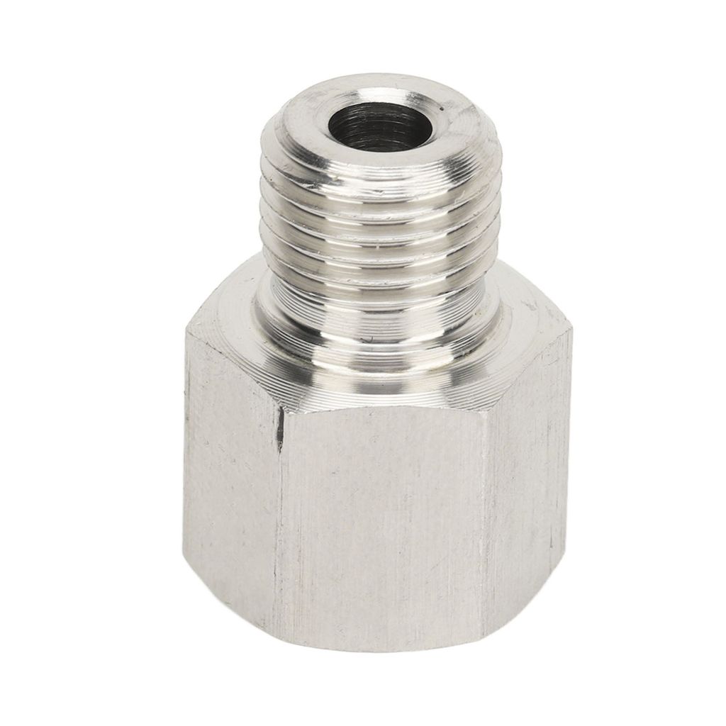 Manometer-Senderadapter,1/8in NPT Innengewinde auf M10x1.0 Außengewinde,1/8 NPT Innengewinde auf Außengewinde,1/8 Npt Innengewinde,M10x1.0 Außen...