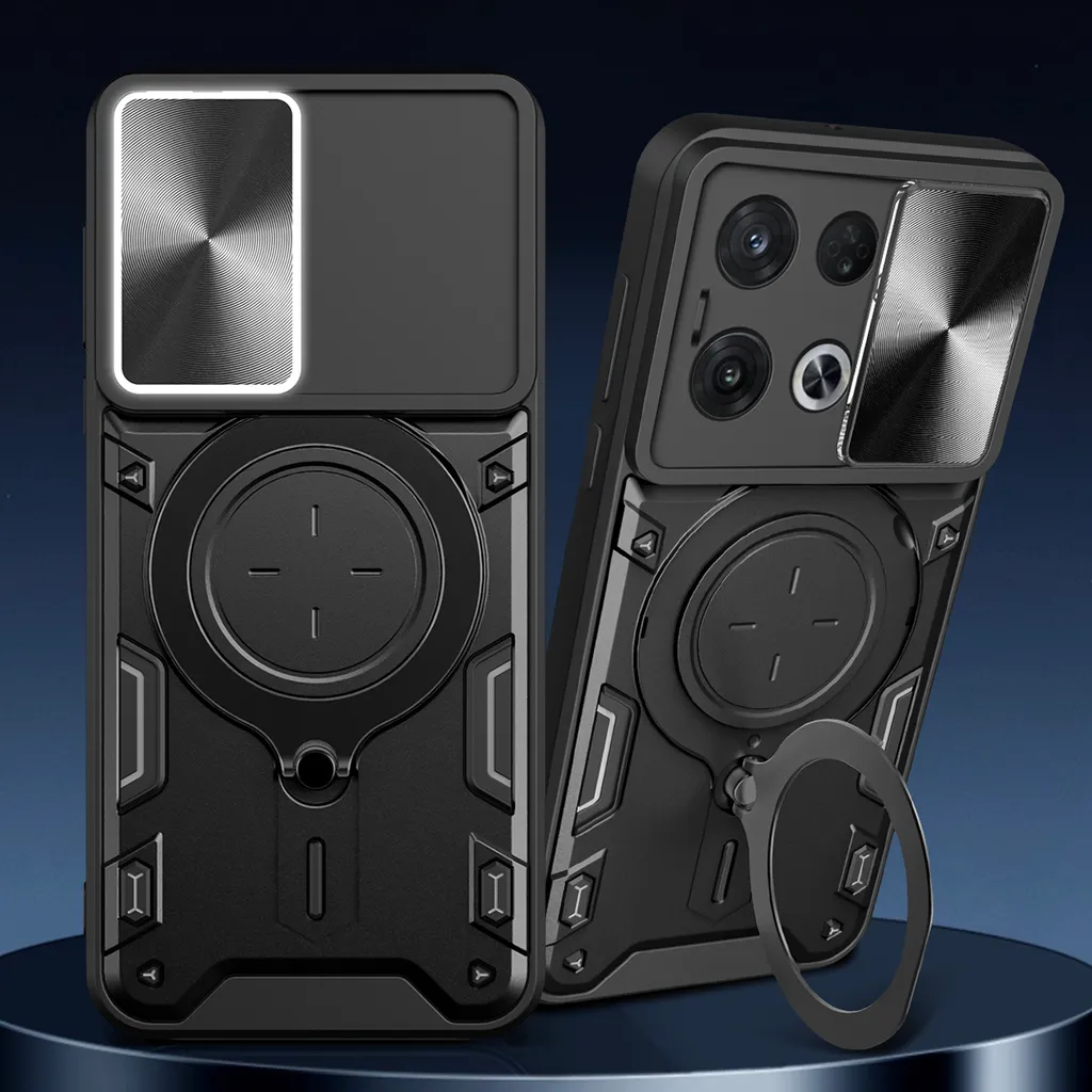 XINYEXIN Cover per Oppo Reno8 PRO (6.7), Traslucida Custodia Antiurto