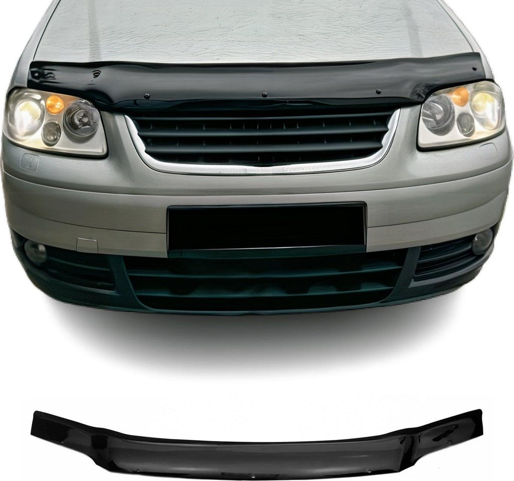Motorhaube Deflektor Steinschlagschutz für VW Touran 2003-2006 Schwarz