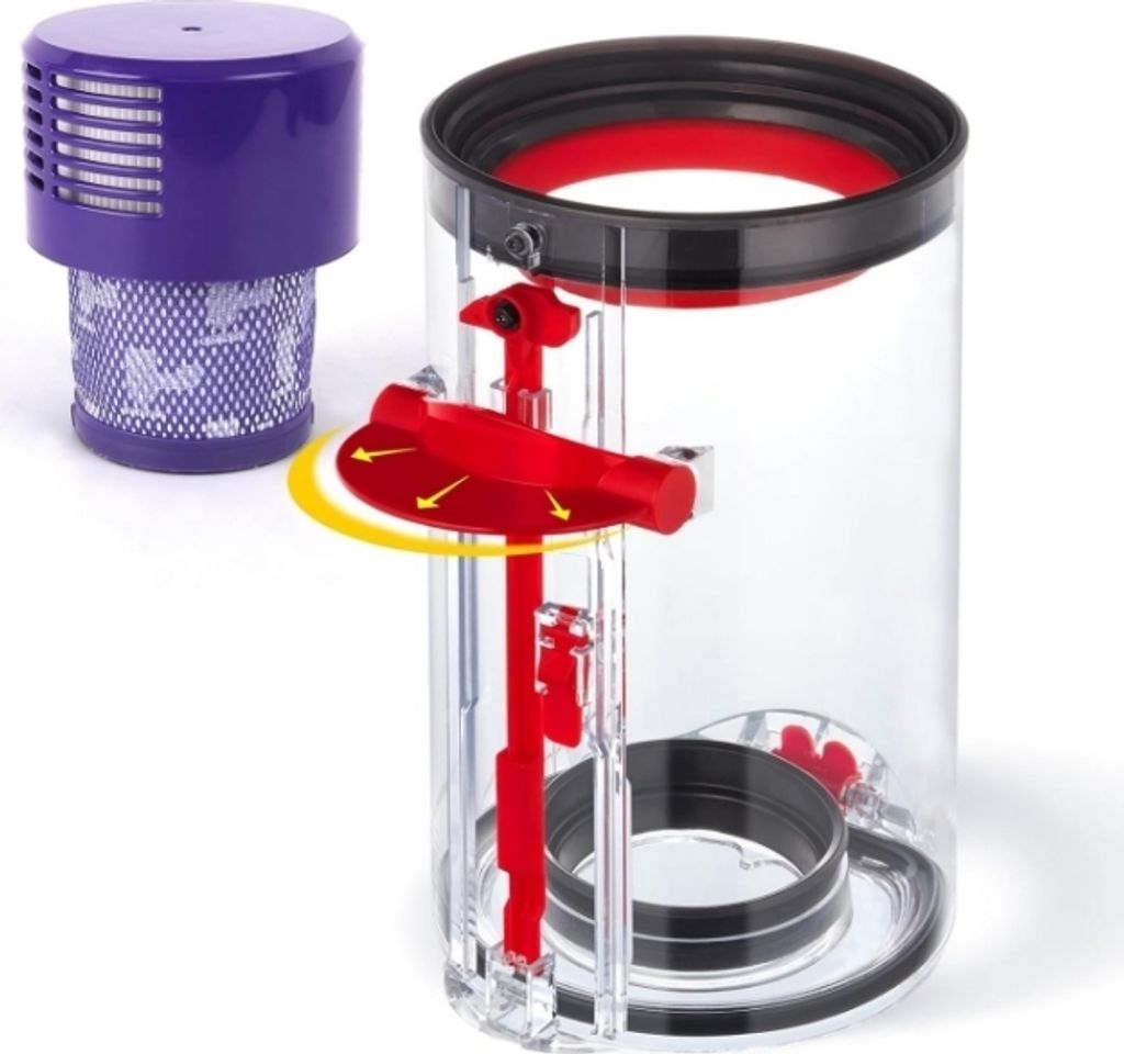 INF Náhradní nádoba na prach a filtr pro vysavače Dyson V10 Obrázek produktu 